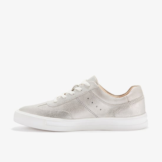 Makea Court Metallic Leren Schoenen - Image 3