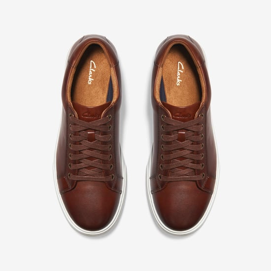 Lockton Lace Tan Leather Trainers - Image 6