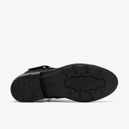 Adalynn Faye Zwarte Nubuck Laarzen - Image 3