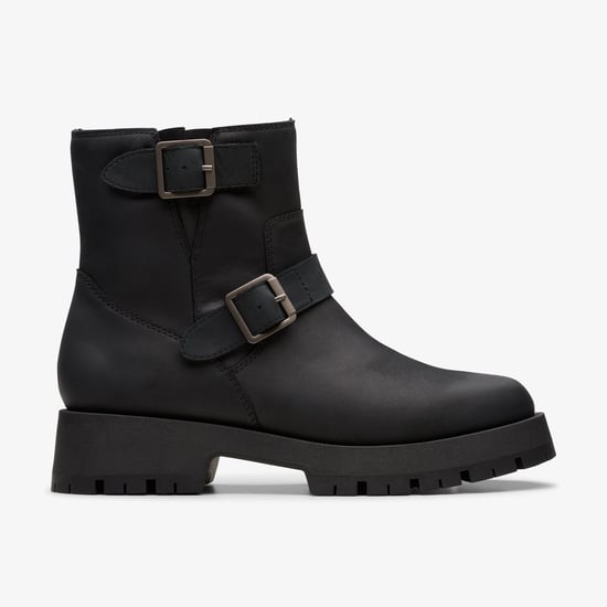 Ledwick Haley Black Oily Leather Boots - Image 1