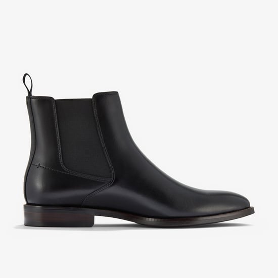 Banstead Hi Black Leather Boots - Image 1