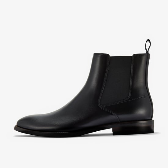 Banstead Hi Black Leather Boots - Image 2
