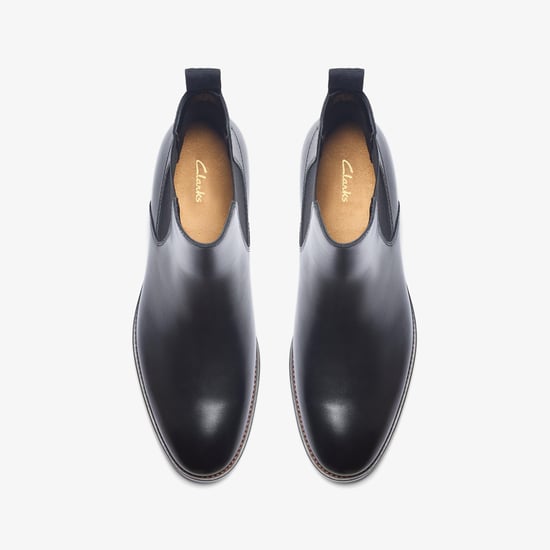 Banstead Hi Black Leather Boots - Image 6