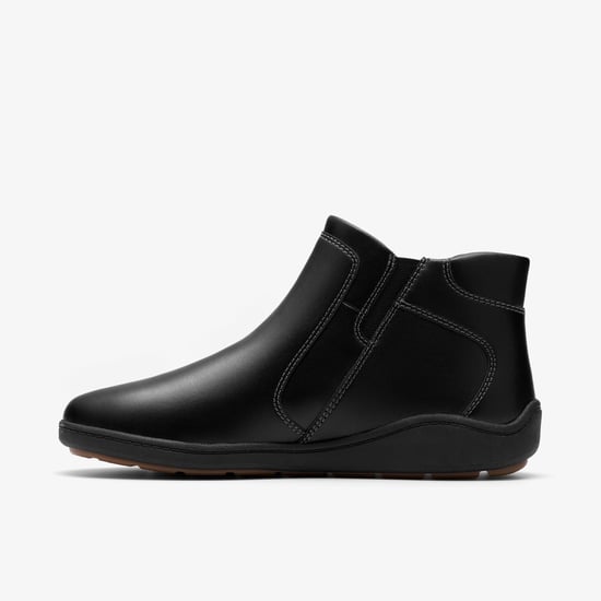 Bryianne Carly Black Leather Boots - Image 2