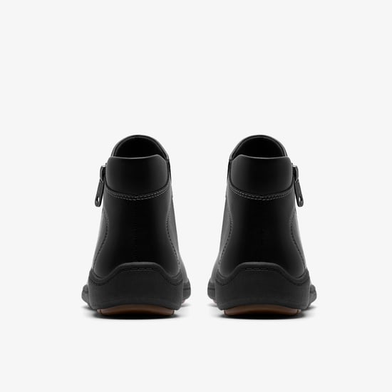 Bryianne Carly Black Leather Boots - Image 5