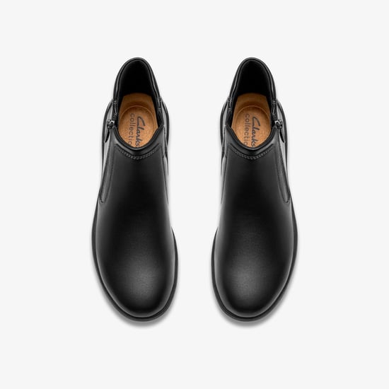 Bryianne Carly Black Leather Boots - Image 6