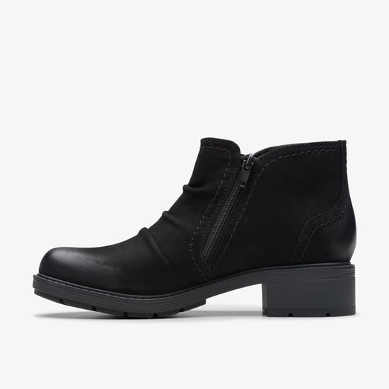 Hearth Clara Black Nubuck Boots - Image 2