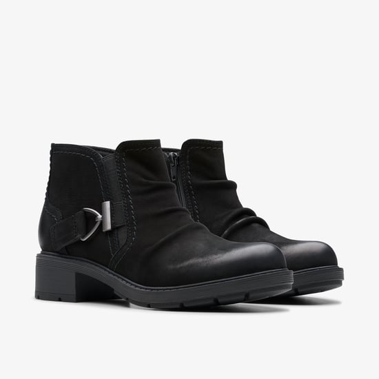 Hearth Clara Black Nubuck Boots - Image 4