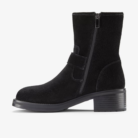 Chai Charm Black Sde Boots - Image 2