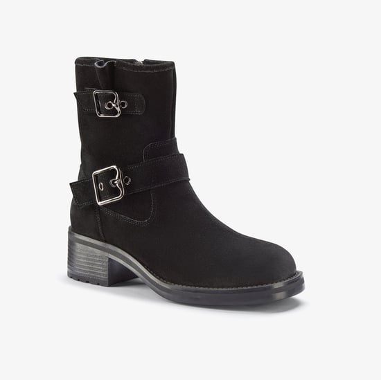 Chai Charm Black Sde Boots - Image 4