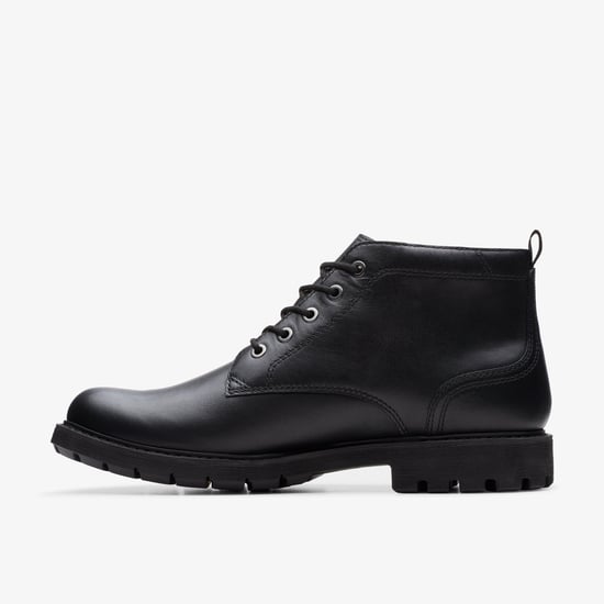 BatcombeMixGTX Black Leather Boots - Image 3