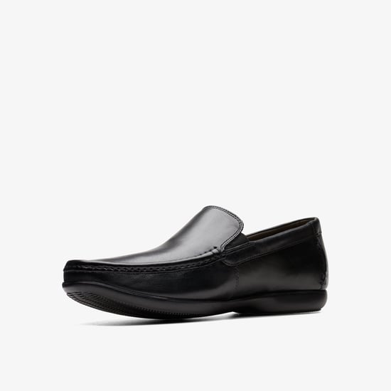 Finer Sun Black Leather Shoes - Image 4
