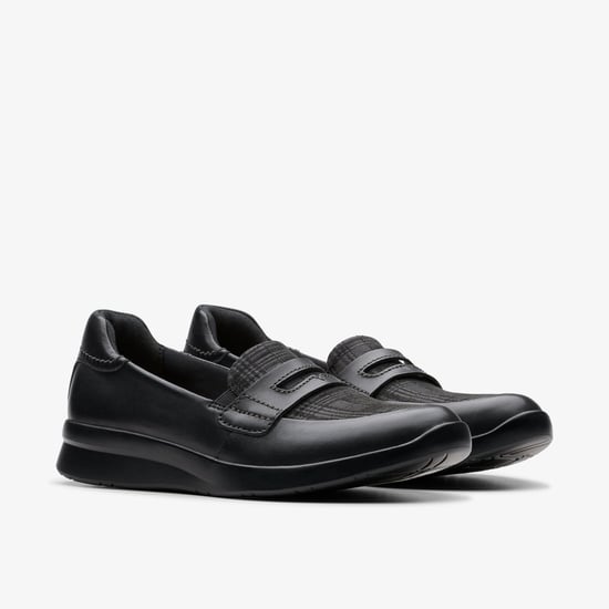 Ellowyn Penny Black Leather Shoes - Image 5
