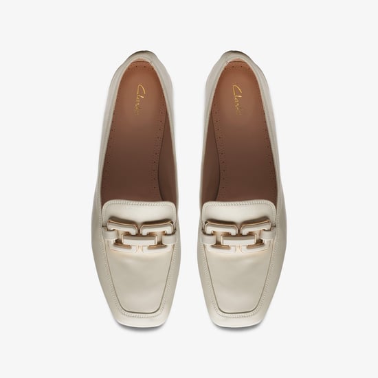 Seren30 Gemakkelijke Ivoor Leren Schoenen - Image 6