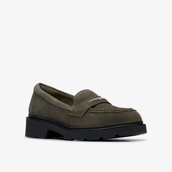 Lauryl Step Dark Olive Sde Shoes - Image 5