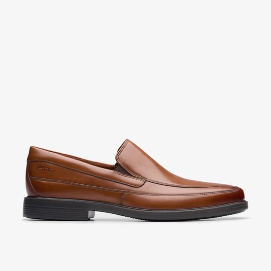 Cosgrove Free Dark Tan Leather Shoes - Image 1