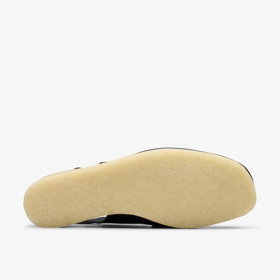 Wallabee Sling Black Leather Shoes - Image 3