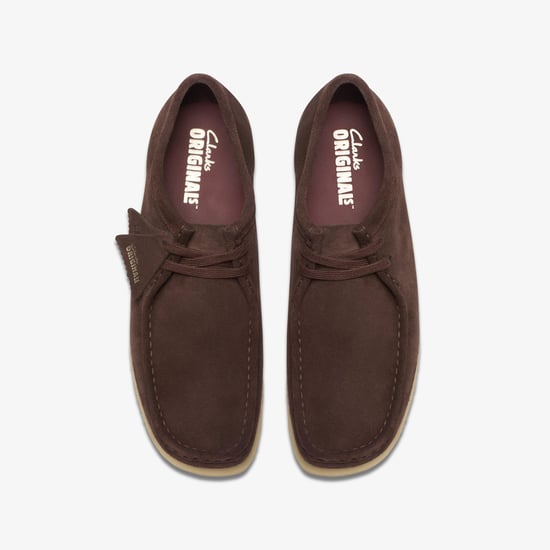 Wallabee Dark Brown Suede Shoes - Image 6