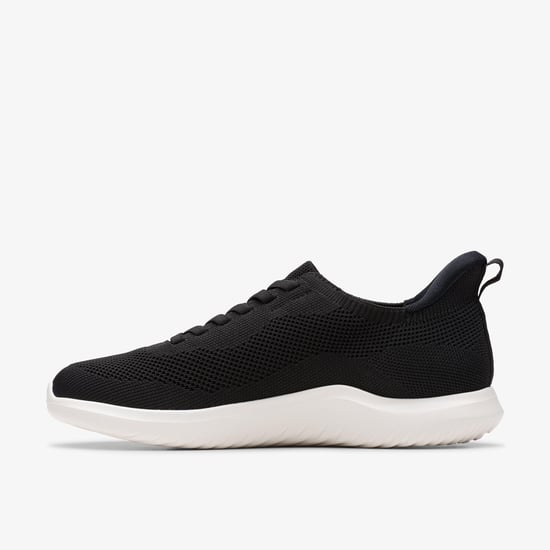 Nova Lace Black Trainers - Image 2