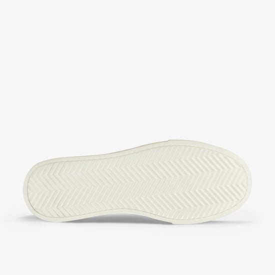 Lockton Lace Black Leather Trainers - Image 3