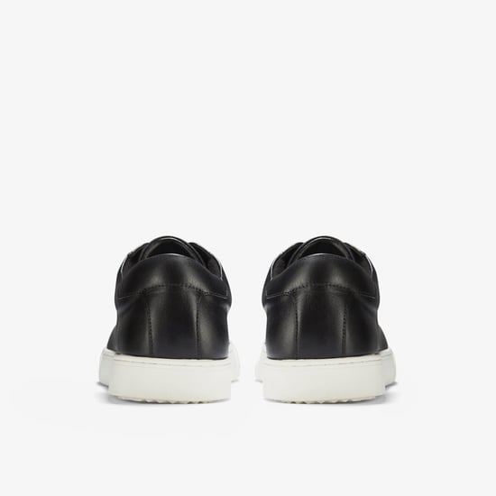 Lockton Lace Black Leather Trainers - Image 5