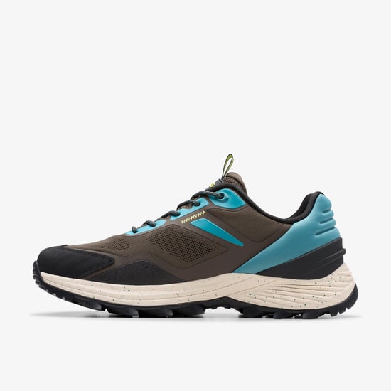 Stanway Kanten Marine Blauw Combinatie Sneakers - Image 2