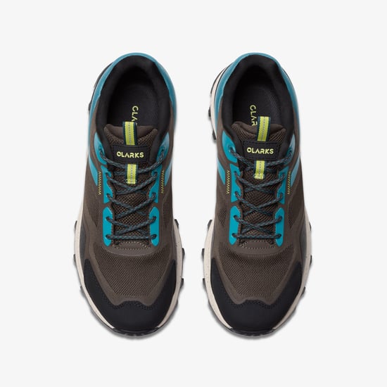 Stanway Kanten Marine Blauw Combinatie Sneakers - Image 6