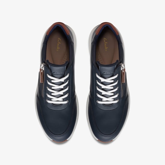 Un Rio Zip Navy Combination Trainers - Image 6