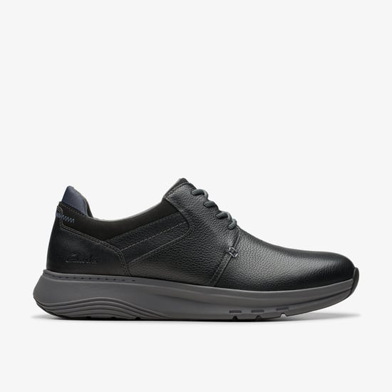 Motion Trek PT Zwarte Leren Sneakers - Image 1