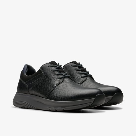 Motion Trek PT Zwarte Leren Sneakers - Image 4