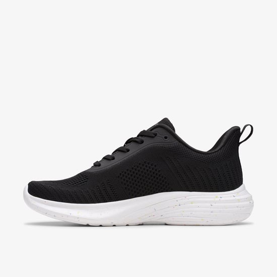 Izza Knit Black Trainers - Image 2