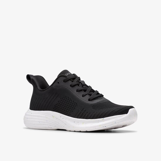 Izza Knit Black Trainers - Image 4