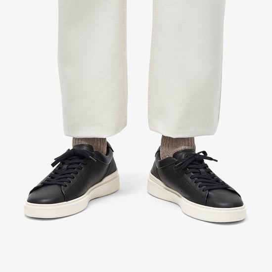 Craft Swift Black Leather Trainers - Image 2