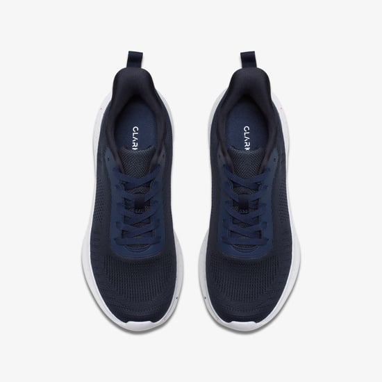 Izza Knit Navy Trainers - Image 6