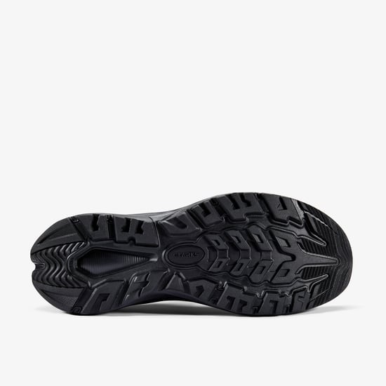 Tawstock Lace Black Knit Trainers - Image 3