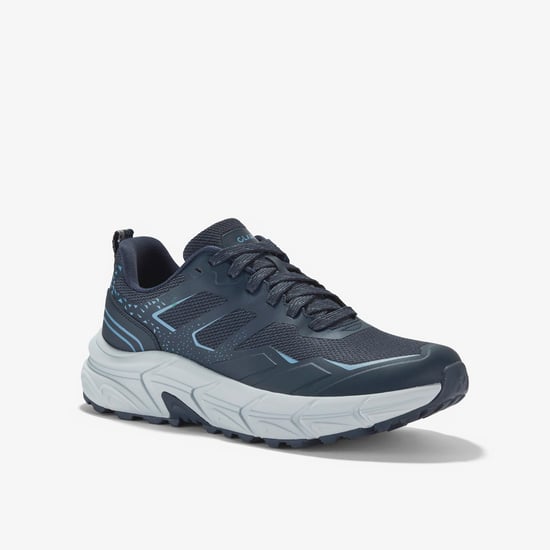 Brockwood Lace Navy Trainers - Image 4