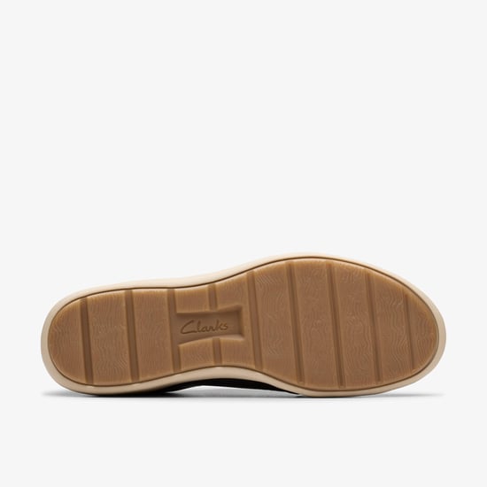 Bryianne Bayla Navy Leather Trainers - Image 3