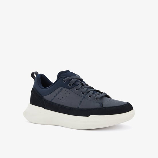 Burford Lace Navy Trainers - Image 4