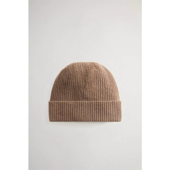 Woolrich Knitted ribbed beanie falcon - Image 1