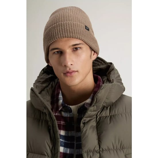 Woolrich Knitted ribbed beanie falcon - Image 2