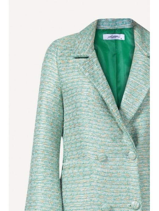 Ambika Tweed ruit blazer - Image 2