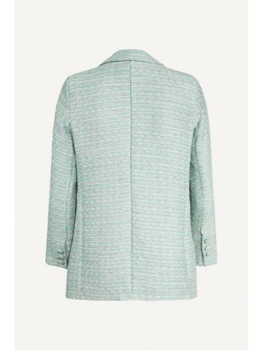 Ambika Tweed ruit blazer - Image 3
