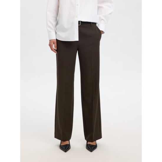 Selected Femme slfrita mw wide pant mel noos 16094206 delicioso - Image 3