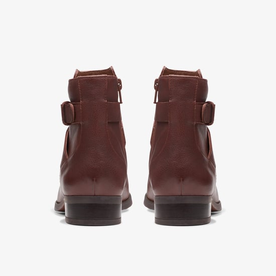 Hamble Buckle British Tan Leather Boots - Image 5