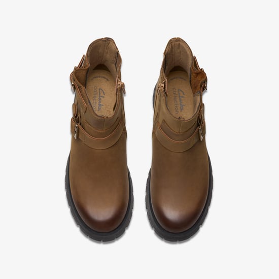 Ledwick Haley Dark Sand Oily Boots - Image 6