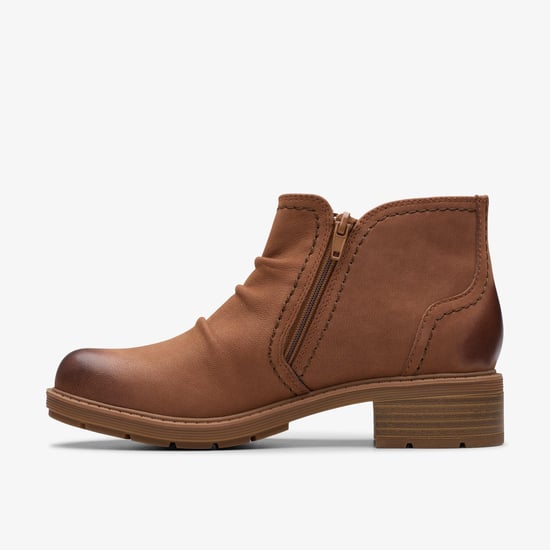 Hearth Clara Tan Nubuck Boots - Image 2