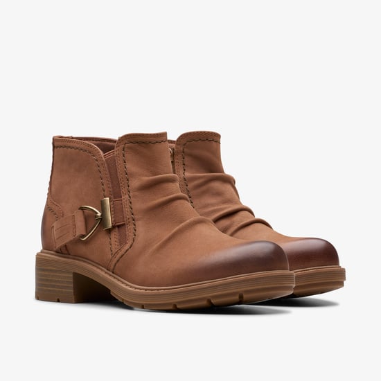 Hearth Clara Tan Nubuck Boots - Image 4
