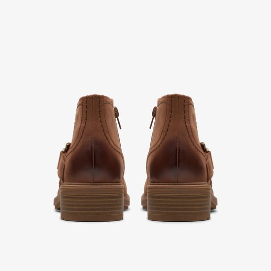 Hearth Clara Tan Nubuck Boots - Image 5