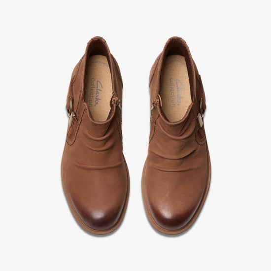 Hearth Clara Tan Nubuck Boots - Image 6