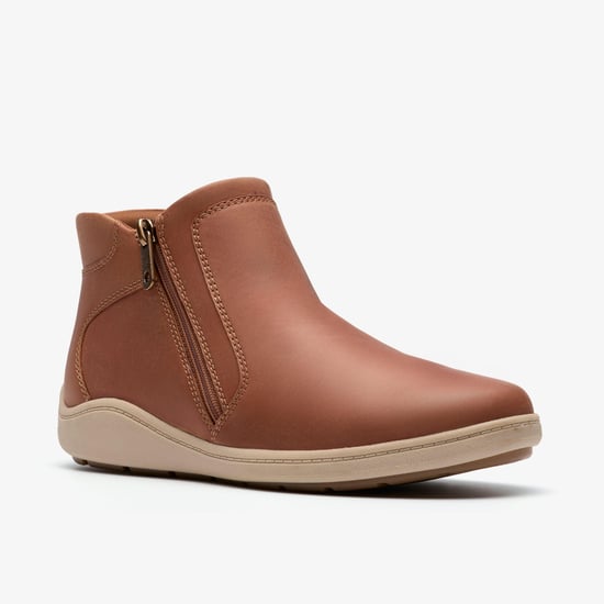Bryianne Carly Tan Leather Boots - Image 4